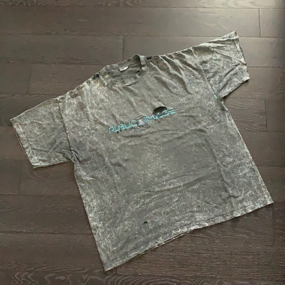Vintage Public Image Clothing Acid WashGraphic Tee